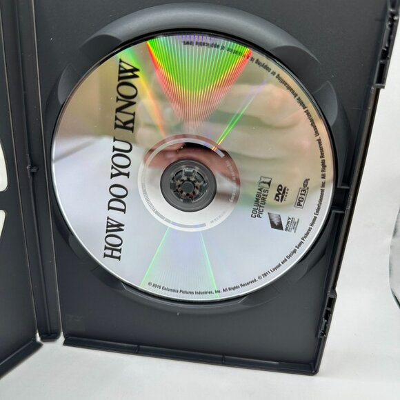 How Do You Know Reese Witherspoon Owen Wilson Paul Rudd DVD Columbia - Picture 5 of 5